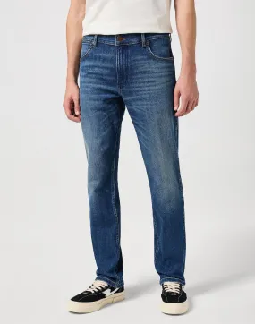 Wrangler Greensboro Men's Straight Denim Jeans - Hare Wash