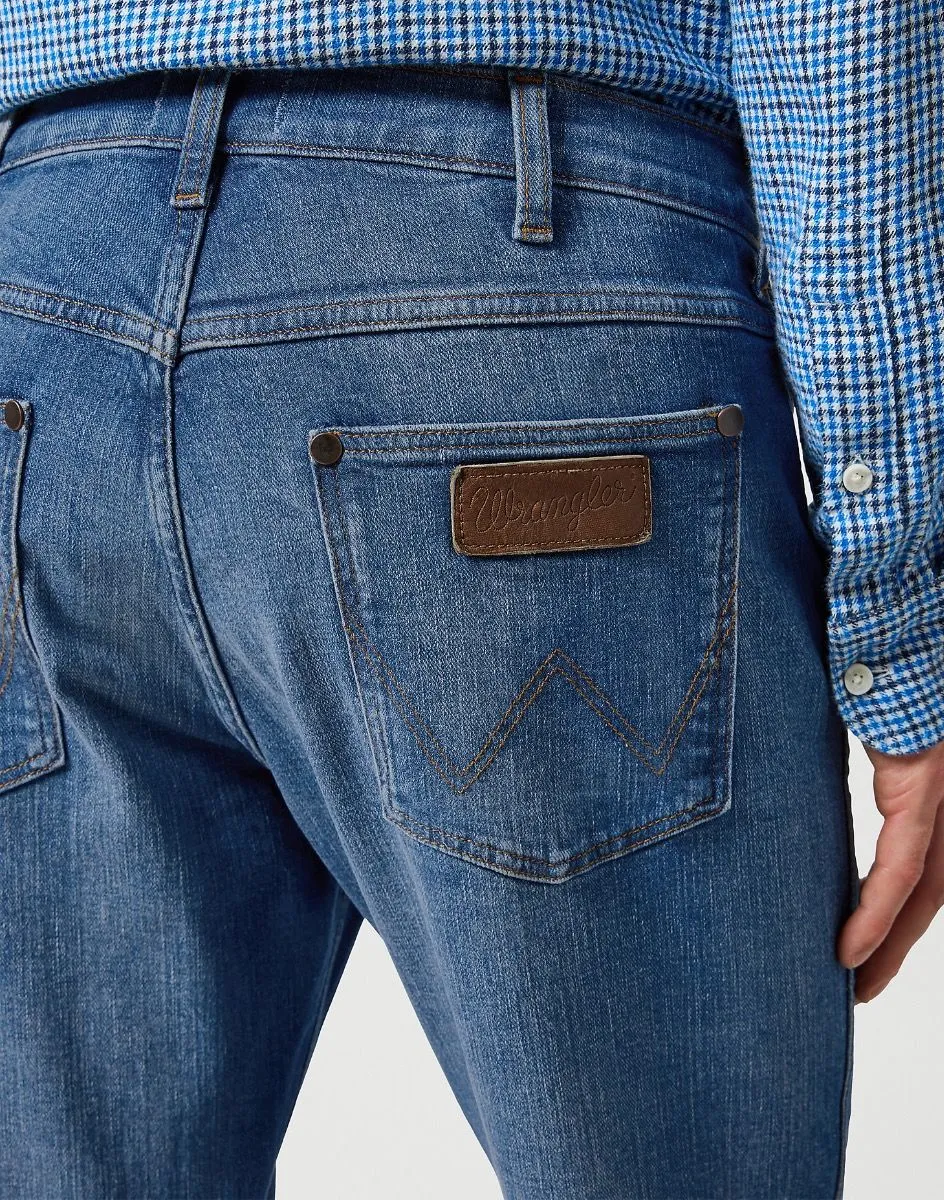 Wrangler Horizon Prairie Blue Bootcut Denim Jeans