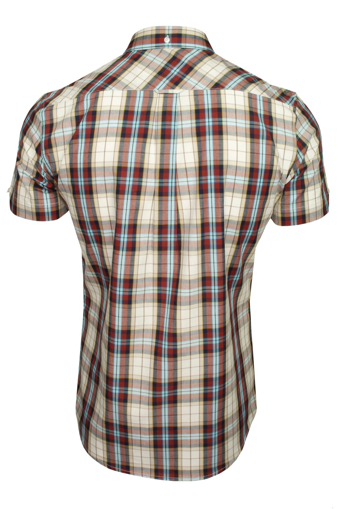 Xact Cotton Checked Shirt - Short Sleeve