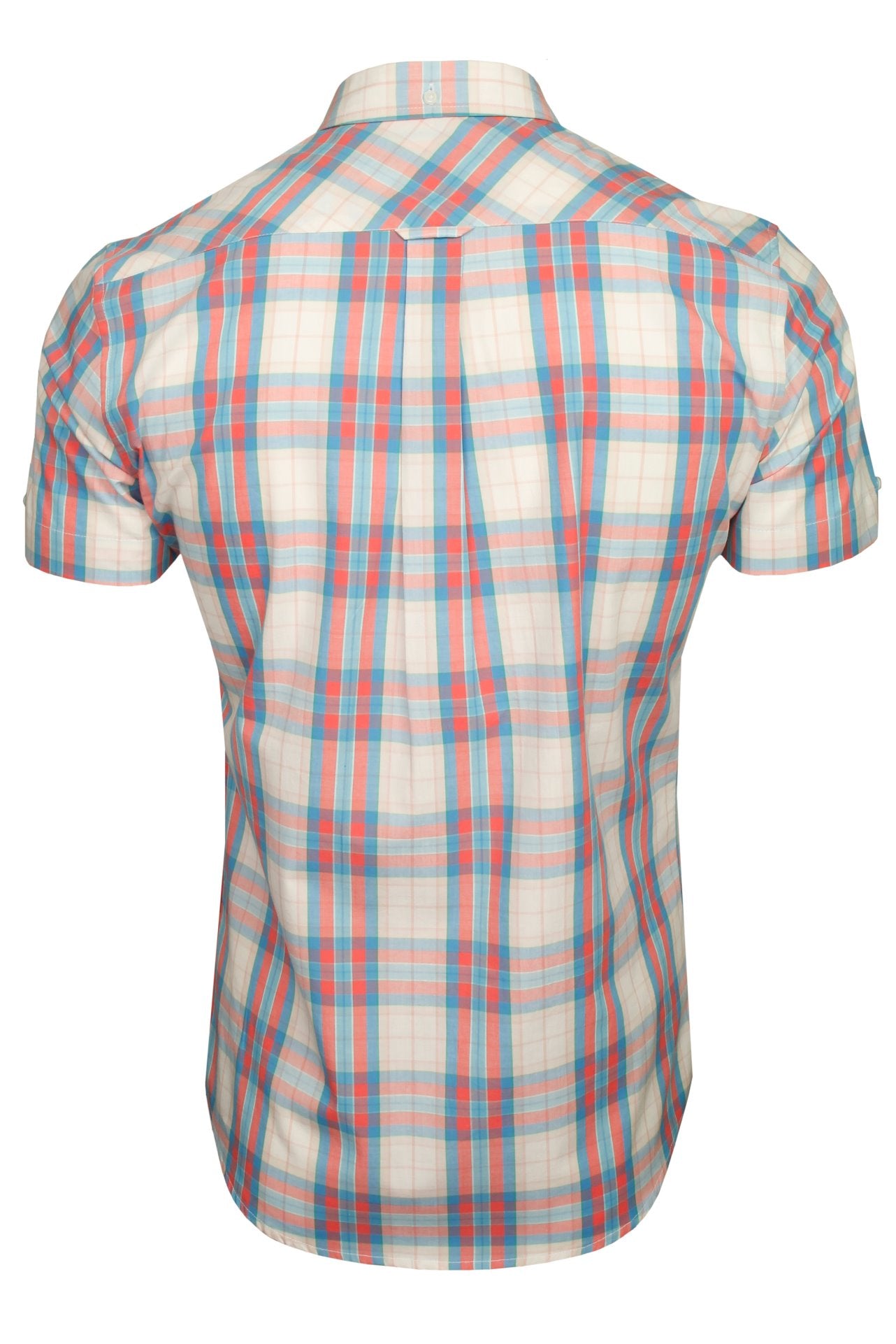 Xact Cotton Checked Shirt - Short Sleeve