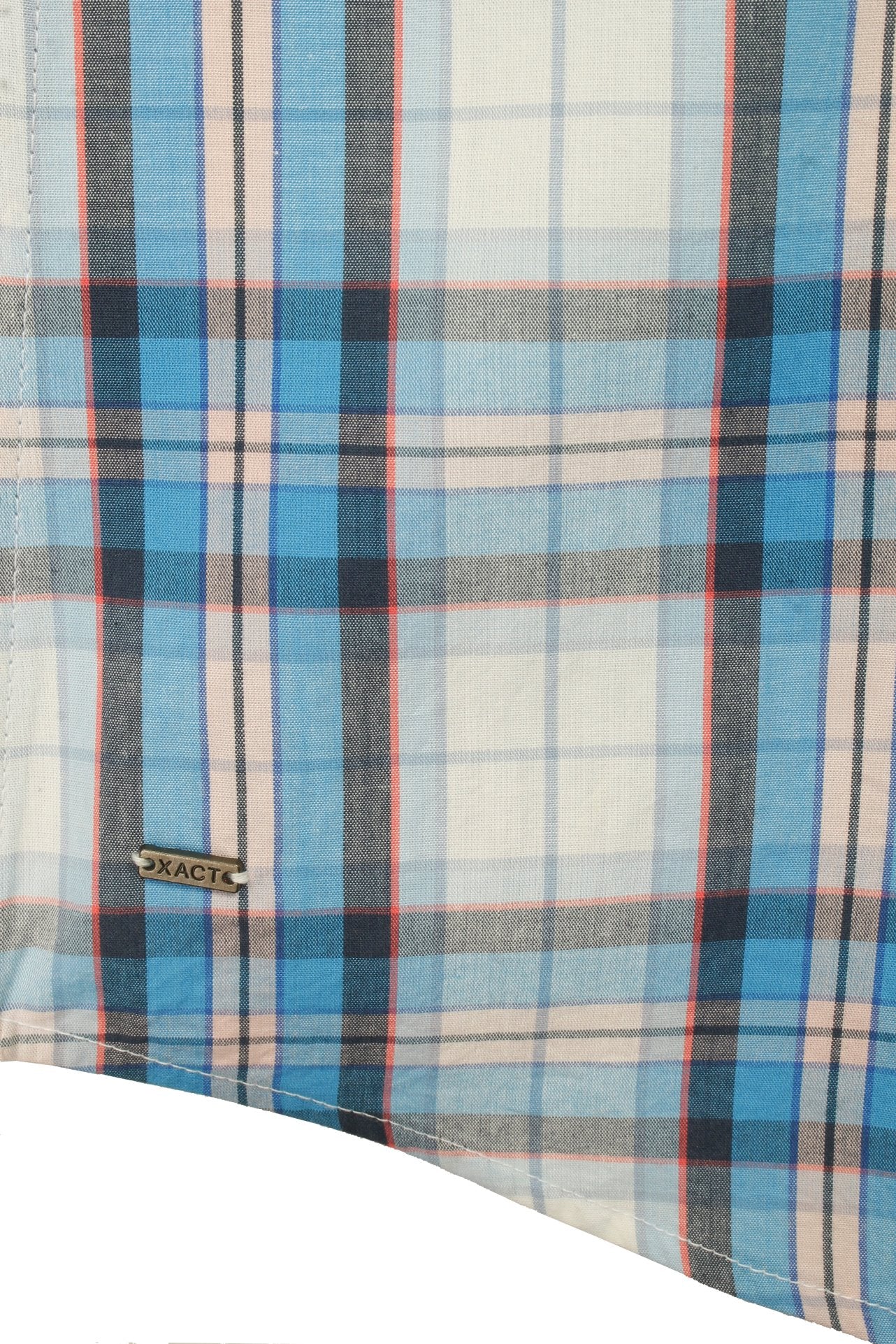 Xact Cotton Checked Shirt - Short Sleeve