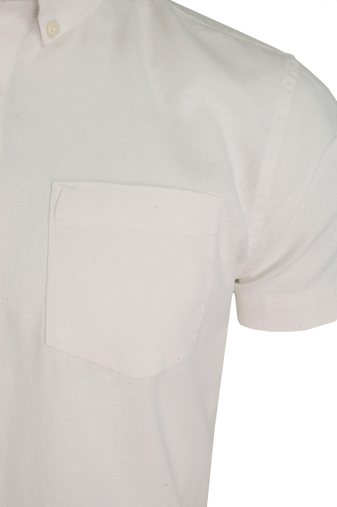 Xact Linen Blend Short Sleeve Shirt