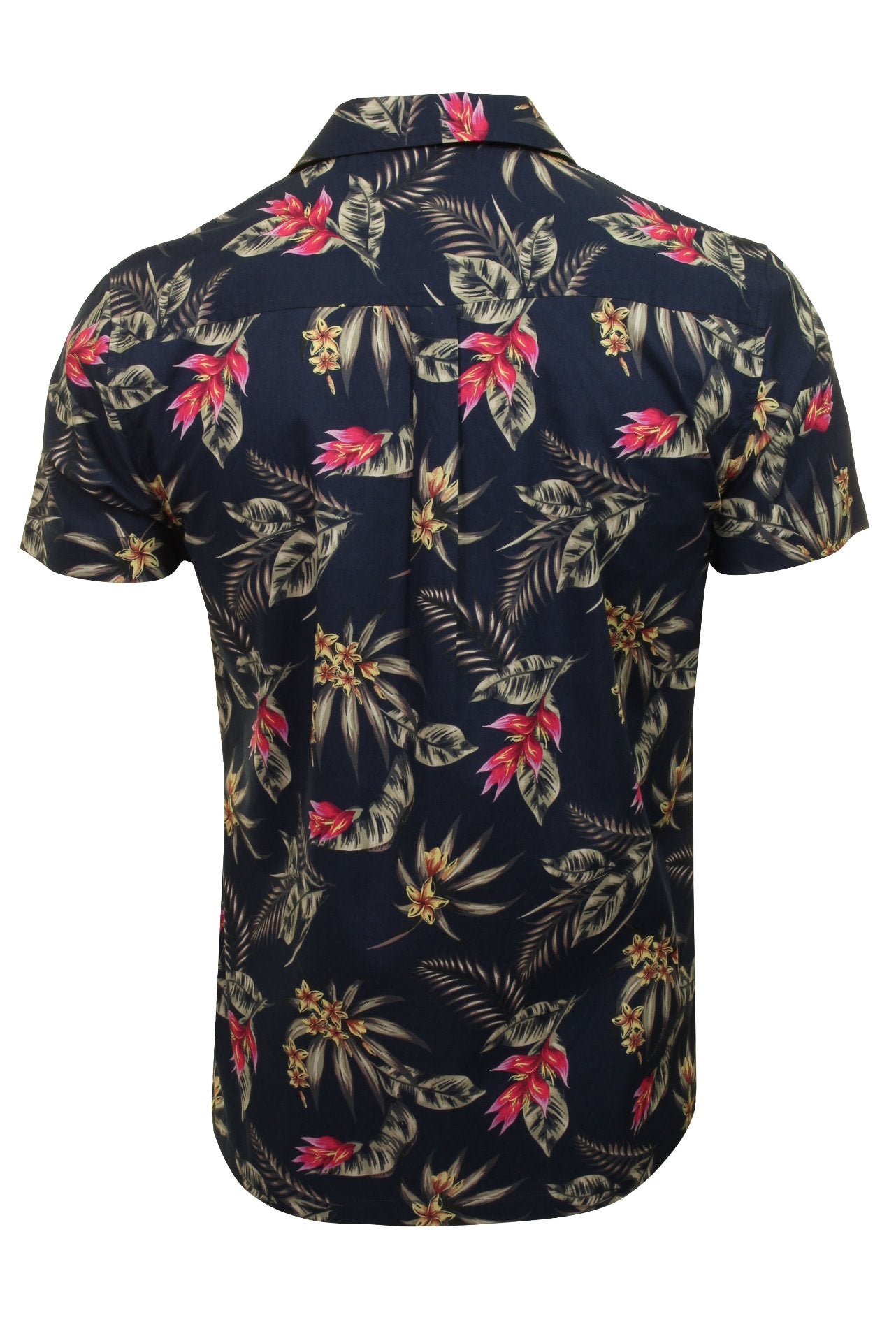 Xact Men's Hawaiian Floral Shirt - Short Sleeve