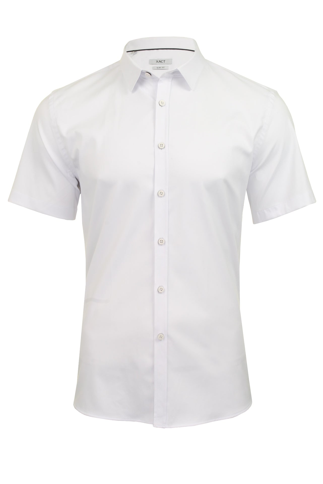 Xact Poplin Stretch Shirt - Men's Short Sleeve Slim Fit