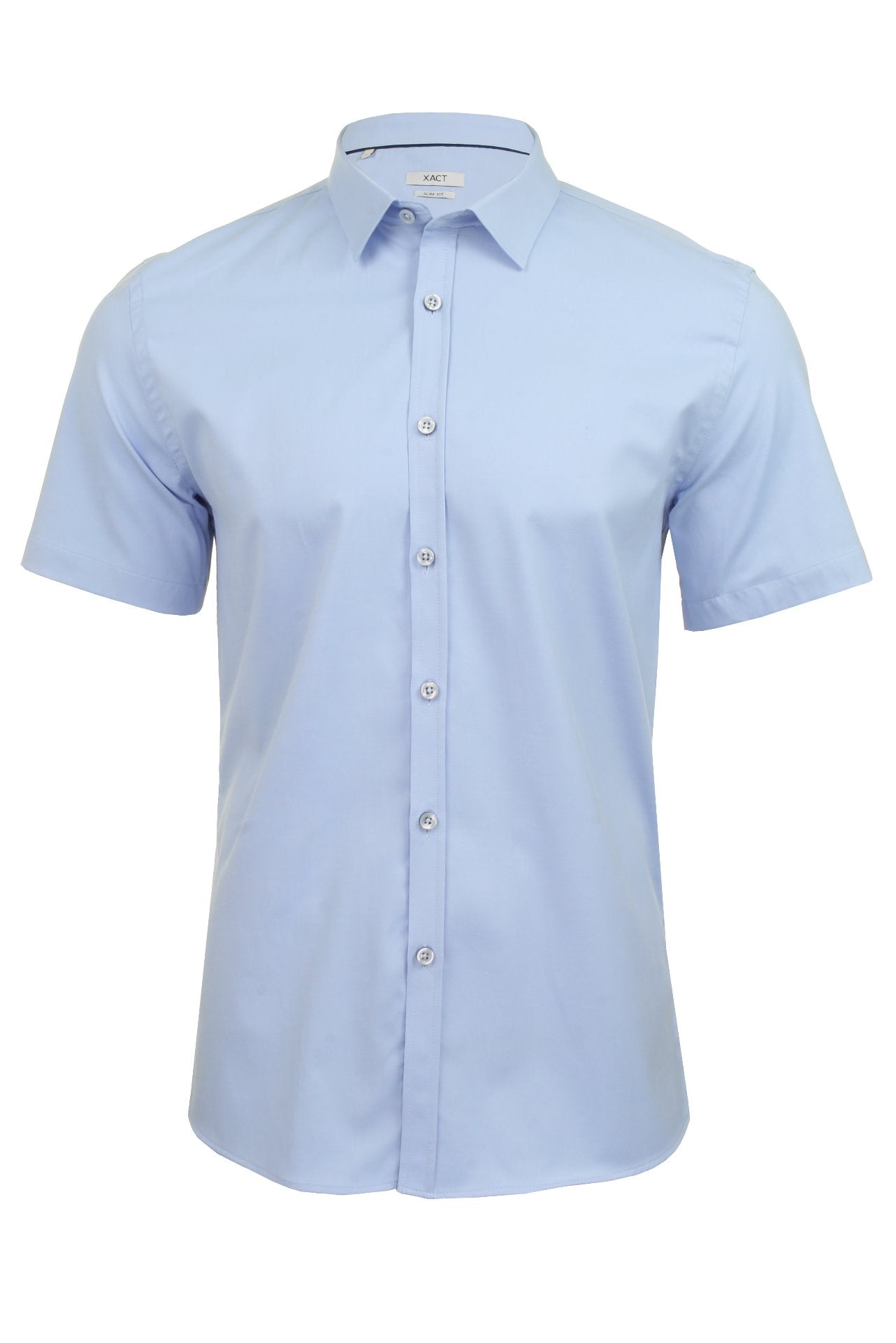 Xact Poplin Stretch Shirt - Men's Short Sleeve Slim Fit